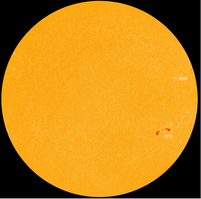 Foto gemaakt door SDO / HMI - Hoewel het nu even relatief rustig aan het oppervlak van de zon, laten metingen zien dat de huidige zonnevlekkencyclus veel actiever verloopt dan verwacht.