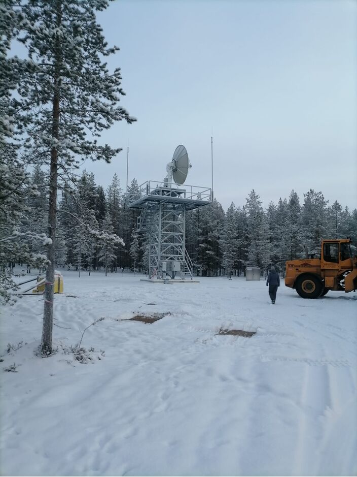 Foto gemaakt door Anni Kröger - Sodankylä, Finland - Onder andere in Finland is het ijskoud en is op veel plekken sprake van zeer strenge vorst. 